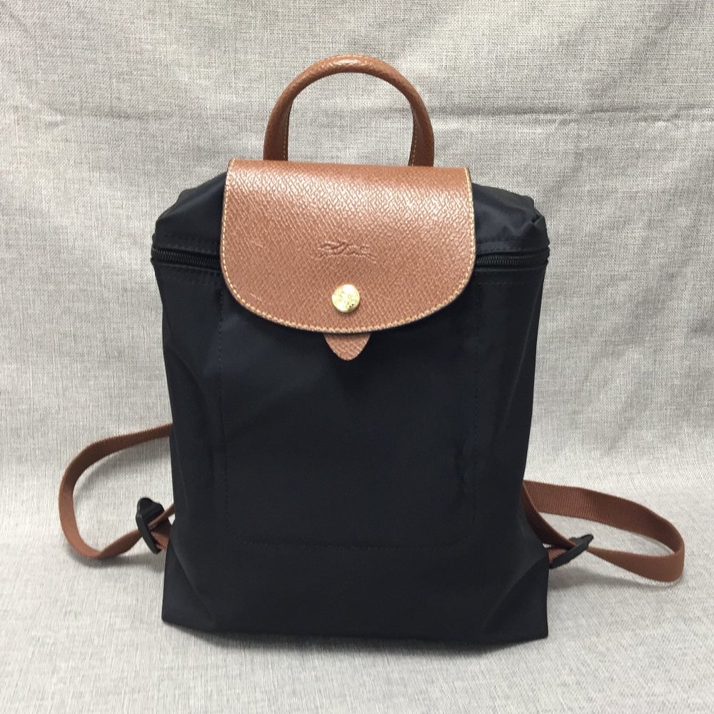 💜 Longchamp Le Pliage Original Backpack Black